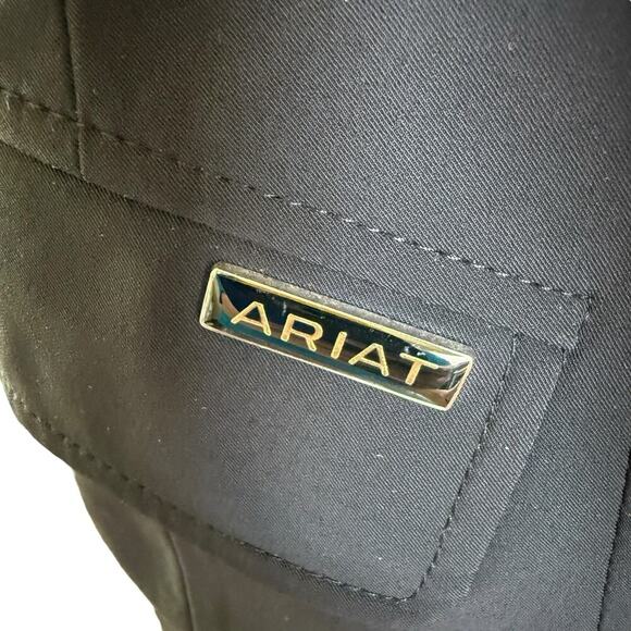 Ariat Pro Series Women's Bronte Show Coat Blazer US 8R Black Oldmoney Equestrian - Picture 3 of 16